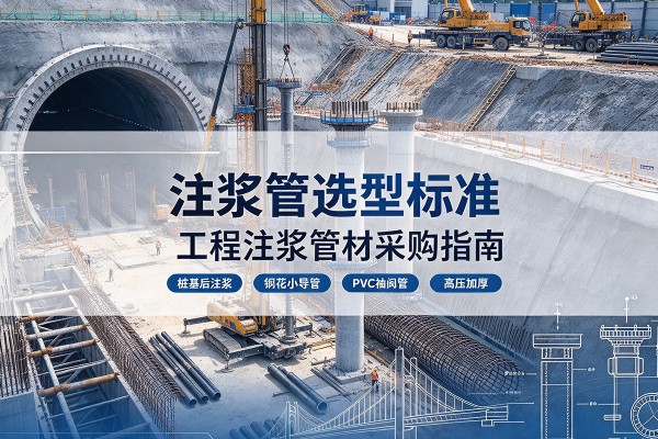 文安注浆管选型标准